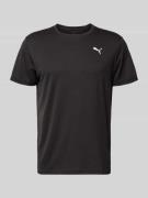 PUMA PERFORMANCE T-Shirt mit Label-Print in Black, Größe L
