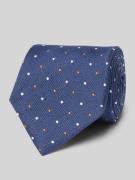 altea Krawatte aus reiner Seide mit Label-Detail in Marine, Größe 1