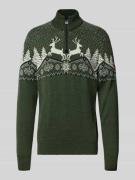 Dale of Norway Troyer aus reiner Wolle in Khaki, Größe M