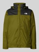 The North Face Jacke mit Label-Stitching in Oliv, Größe S