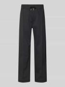 HUGO Regular Fit Sweatpants aus Baumwoll-Mix Modell 'DINETO' in Anthra...