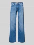 Only Wide Leg Jeans aus Baumwoll-Mix Modell 'JUDY' in Jeansblau, Größe...