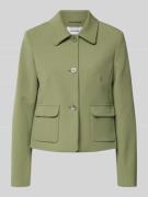 More & More Blazer mit Knopfleiste in Gruen, Größe 34
