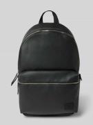 HUGO Rucksack in Leder-Optik Modell 'Ethon' in Black, Größe 1