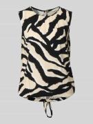 Tom Tailor Regular Fit Blusentop aus reiner Viskose in Black, Größe 36