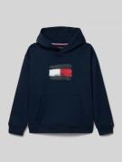 Tommy Hilfiger Teens Regular Fit Hoodie aus Baumwoll-Mix in Marine, Gr...