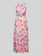 Adrianna Papell Cocktailkleid mit Raffungen in Weiss, Größe 40