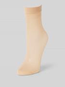 JOOP! Collection Socken mit Label-Stitching in Ecru, Größe 35-38