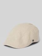 bugatti Schirmmütze aus Leinen-Baumwoll-Mix in Beige, Größe 57