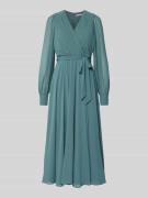 Christian Berg Cocktail Regular Fit Midikleid mit Taillenband in Schil...