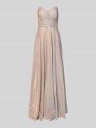 Jake*s Cocktail Off-Shoulder-Kleid mit Herz-Ausschnitt in Metallic Bei...