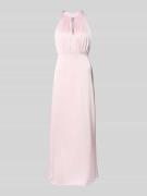 Vila Abendkleid mit Schlüssellochausschnitt Modell 'Ravenna' in Hellro...