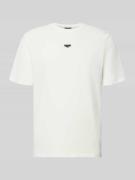 Antony Morato T-Shirt mit Label-Detail in Offwhite, Größe L