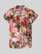 More & More Hemdbluse mit Stehkragen in Gruen, Größe 34