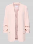 Jake*s Collection Blazer mit Pattentaschen in Fuchsia, Größe 32