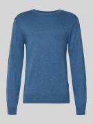 Casual Friday Strickpullover mit gerippten Abschlüssen Modell 'BELLS' ...