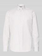 Christian Berg Men Regular Fit Business-Hemd mit Knopfleiste in Sand, ...