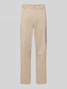 Casual Friday Stoffhose mit Gesäßtaschen in Beige, Größe 31/32