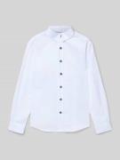 G.O.L. Hemd mit Knopfleiste in Weiss, Größe 140