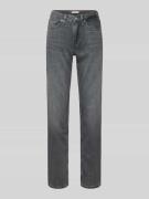 Tommy Hilfiger Straight Fit Jeans aus reiner Baumwolle in Hellgrau, Gr...