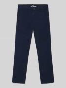 s.Oliver RED LABEL Regular Fit Chino aus Baumwoll-Mix Modell 'PETE' in...