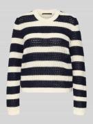 Windsor Strickpullover aus Schurwoll-Kaschmir-Mix in Offwhite, Größe 4...