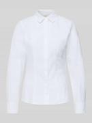 Soyaconcept Hemdbluse mit Knopfleiste Modell 'NETTI' in Weiss, Größe L