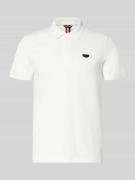 Antony Morato Slim Fit Polo-Shirt mit Logo-Applikation in Offwhite, Gr...