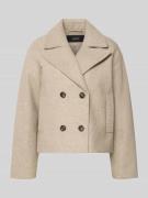 Vero Moda Cropped Trenchcoat mit doppelreihiger Knopfleiste Modell 'VI...
