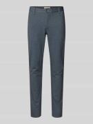 Only & Sons Slim Fit Chino aus Viskose-Mix Modell 'MARK' in Dunkelblau...