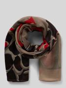 Betty Barclay Schal in semitransparentem Design in Rot, Größe 1