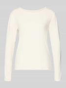 Fynch-Hatton Relaxed Fit Longsleeve aus Viskose-Mix mit U-Boot-Ausschn...