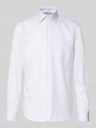 Christian Berg Men Regular Fit Business Hemd aus Baumwolle mit Kentkra...