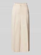 s.Oliver BLACK LABEL Regular Fit Culotte aus Viskose-Leinen-Mix in San...