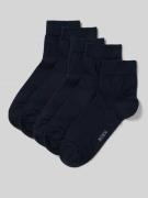MCNEAL Socken mit Label-Detail im 5er-Pack in Marine, Größe 39/42