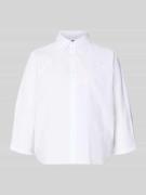 BOSS Orange Oversized Hemdbluse aus reiner Baumwolle Modell 'BELENTA' ...