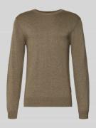 Casual Friday Strickpullover mit gerippten Abschlüssen Modell 'BELLS' ...