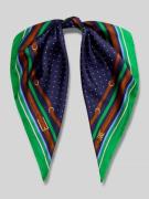 Lauren Ralph Lauren Tuch aus reiner Seide in Dunkelblau, Größe 1