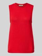 MOS MOSH Pullunder mit Rundhalsausschnitt Modell 'AUBIN' in Rot, Größe...