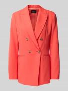 s.Oliver BLACK LABEL Slim Fit Longblazer mit 2-Knopf-Verschluss in Kor...