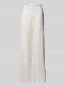 Copenhagen Muse Stoffhose mit Haken- und Reißverschluss in Offwhite, G...