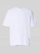 Samsøe Samsøe T-Shirt mit Rundhalsausschnitt Modell 'SASWIRL' in Offwh...