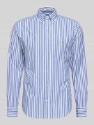 Gant Slim Fit Freizeithemd mit Brusttasche in Blau, Größe L