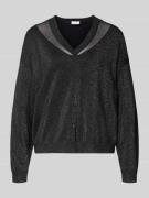 LIU JO SPORT Relaxed Fit Pullover aus Viskose-Mix in Strick-Optik in B...