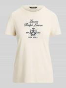 Lauren Ralph Lauren Relaxed Fit T-Shirt aus Baumwoll-Mix in Sand, Größ...