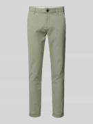 Jack & Jones Slim Fit Chino mit Eingrifftaschen Modell 'MARCO' in Mint...