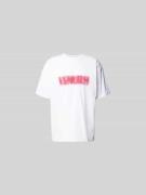 ISNURH T-Shirt aus reiner Baumwolle in Weiss, Größe S