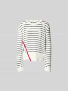 BAUM & PFERDGARTEN Pullover in Strick-Optik in Weiss, Größe S