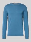 s.Oliver RED LABEL Regular Fit Pullover aus reiner Baumwolle in Tuerki...