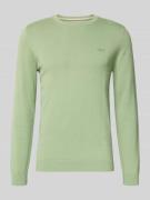 s.Oliver RED LABEL Regular Fit Pullover aus reiner Baumwolle in Hellgr...